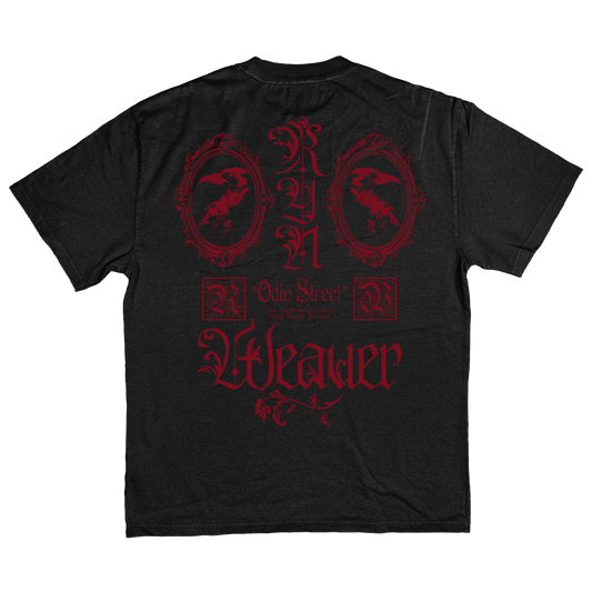 "Odin Street" Ravens T-shirt Black