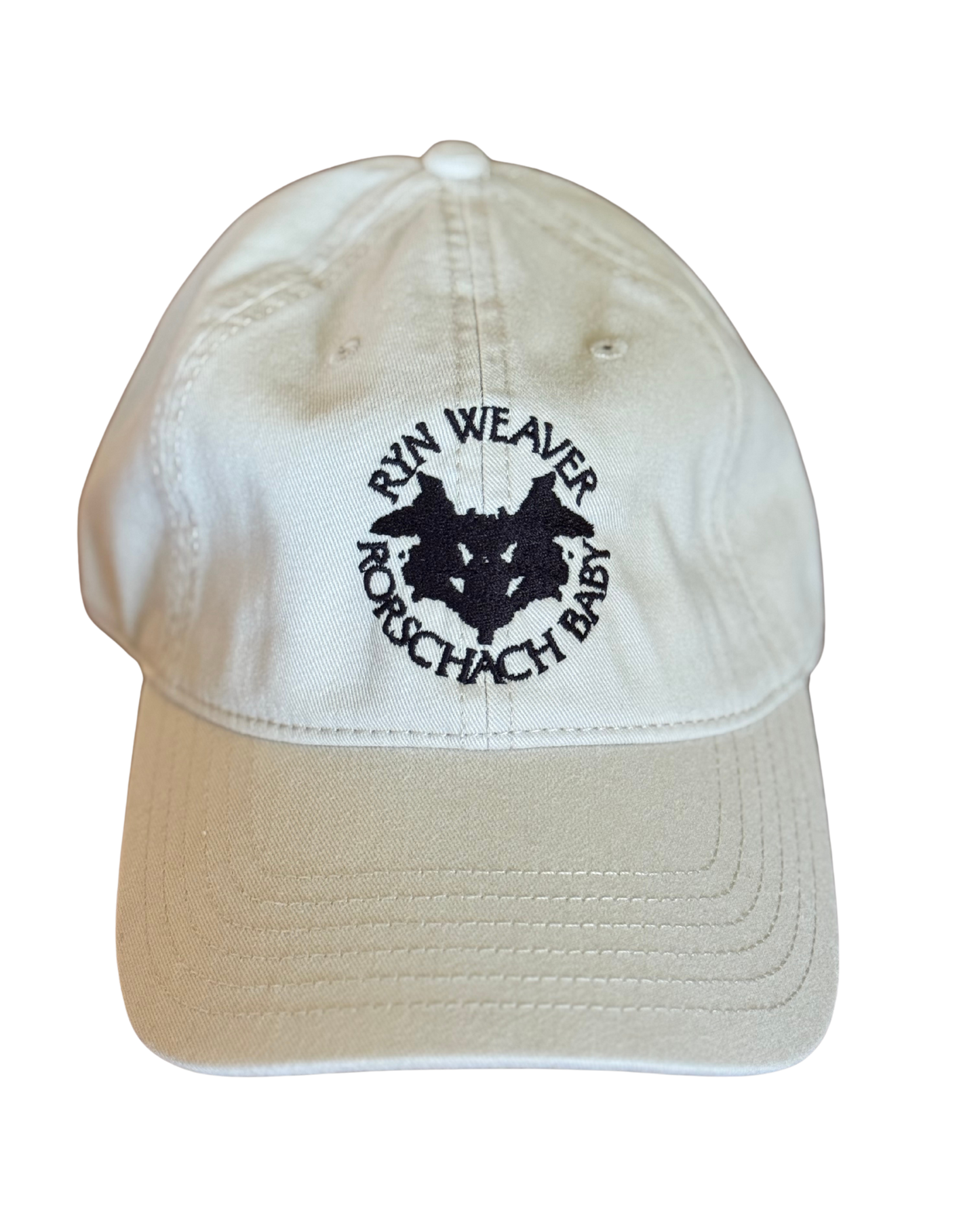 "Rorschach Baby" Cap Ecru